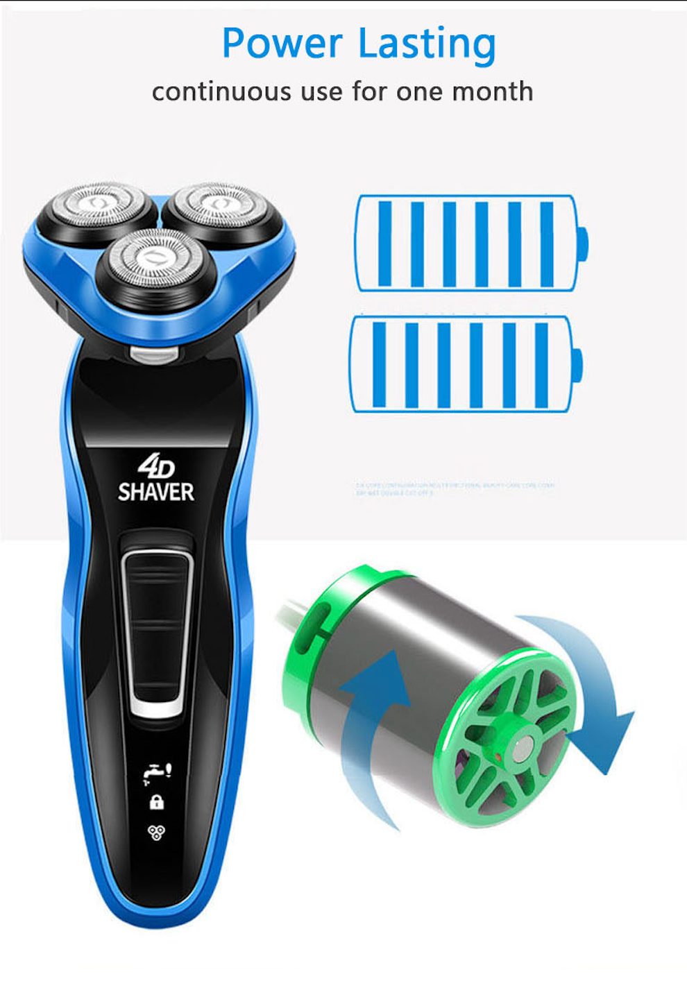 4D ELECTRIC RAZOR